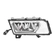 FAROL AUXILIAR DE LED E NEBLINA COM CHICOTE DE 4 VIAS DO SCANIA LADO DIREITO - FARO157-D-DIP