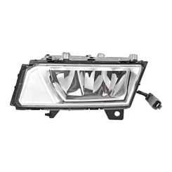 FAROL AUXILIAR DE LED E NEBLINA COM CHICOTE DE 4 VIAS DO SCANIA LADO ESQUERDO - FARO157-E-DIP