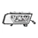 FAROL AUXILIAR DE LED E NEBLINA COM CHICOTE DE 4 VIAS DO SCANIA LADO ESQUERDO - FARO157-E-DIP