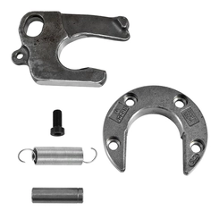KIT PARCIAL DO CONJUNTO DE TRAVAMENTO DA QUINTA RODA JOST DE MODELO JSK37CX DE 2" COM DISCO DE 4 FUROS - KITS49A