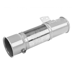 TUBO FLEXÍVEL DE INOX INTERMEDIÁRIO DA ENTRADA DO CATALISADOR DE 4.1/2" DO SCANIA - TUBO39A