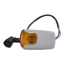LANTERNA LATERAL AMARELA DIRECIONAL DIANTEIRA COM CHICOTE DE 3 VIAS DO MERCEDES BENZ PARA AMBOS OS LADOS - LANT57-DIP