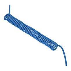 MANGUEIRA AZUL EM ESPIRAL PARA LIMPEZA DE 5M COMPRIMENTO - MANG60A-AZ