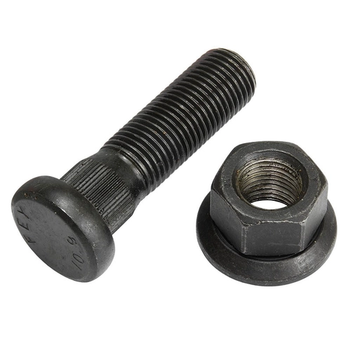 PARAFUSO ROSCA GROSSA COM PORCA DA RODA A DISCO DIANTEIRA DO SCANIA DE 7/8"X82MM - PARA98A