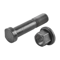 PARAFUSO ROSCA FINA COM PORCA DA RODA A DISCO TRASEIRA DO MERCEDES BENZ DE 22X98MM - PARA13C
