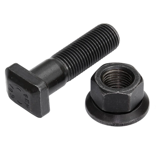 PARAFUSO ROSCA GROSSA COM PORCA DA RODA A DISCO DIANTEIRA DE ALUMÍNIO DO SCANIA DE 7/8"X80MM - PARA75