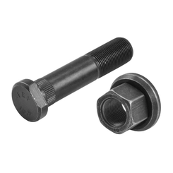 PARAFUSO ROSCA FINA COM PORCA DA RODA A DISCO TRASEIRA DE AÇO DO IVECO DE M22X98MM - PARA212