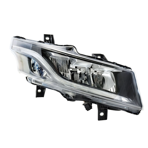 FAROL PRINCIPAL DE LED COM REGULAGEM DE ALTURA ELÉTRICA E LUZ DIURNA SEM MÓDULO DO IVECO LADO DIREITO - FARO153-D-DIP