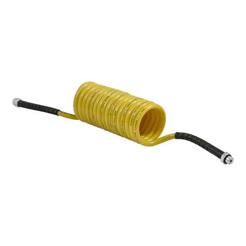 FLEXÍVEL AMARELO DE LIGAÇÃO CARRETA/CARRETA DO SISTEMA DE AR BITREN DA RANDON COM TRAMA DE 4500MM E M16 - FLEX13-AM-DIP