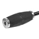 ANTENA PX VIÚVA NEGRA COM 1,50M SEM PROLONGADOR COM BASE PU PRETO E BOBINA CENTRAL - ANTE08