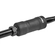 ANTENA PX VIÚVA NEGRA COM 1,50M SEM PROLONGADOR COM BASE PU PRETO E BOBINA CENTRAL - ANTE08