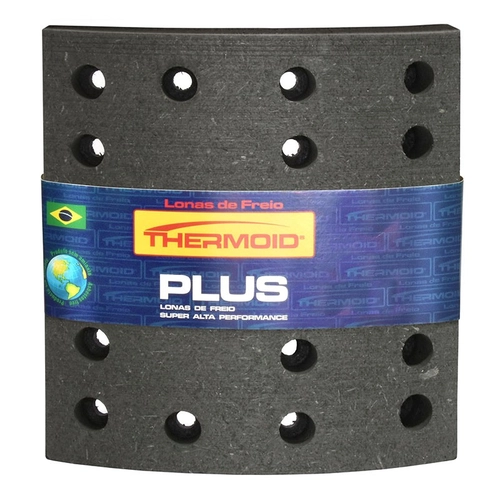 LONA DE FREIO TRASEIRA DO VOLKSWAGEM DE 212X198MM THERMOID PLUS - TH/411-PLUS
