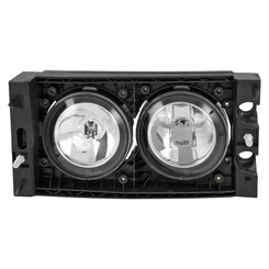 FAROL AUXILIAR DE LÂMPADA DE FOCO DUPLO SENDO MILHA E NEBLINA PARA CONECTOR DE 2 VIAS DO DAF LADO ESQUERDO - FARO63B-E-I