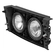FAROL AUXILIAR DE LÂMPADA DE FOCO DUPLO SENDO MILHA E NEBLINA PARA CONECTOR DE 2 VIAS DO DAF LADO ESQUERDO - FARO63B-E-I