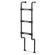 ESCADA PRETA LONGA COM 3 DEGRAUS DE 1432MM PARA CABINE DO MAN - ESCA19