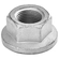 PORCA DO PARAFUSO DE FIXAÇÃO DO ENGATE ESFÉRICO DE 90MM COM BITOLA DE 20MM E CHAVE 30MM COM ROSCA FINA - PORC149-I