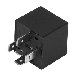 RELÊ AUXILIAR REVERSO UNIVERSAL DE 24V E 40/30A DA RANDON DO MAN SCANIA IVECO VOLVO E MERCEDES BENZ COM 5 TERMINAIS - RELE39