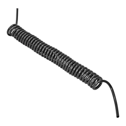 MANGUEIRA EM ESPIRAL PARA LIMPEZA DE 5M DE COMPRIMENTO DE NYLON PRETA - MANG60A-PR