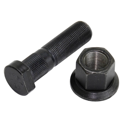 PARAFUSO ROSCA FINA COM PORCA DA RODA A DISCO DAS CARRETAS RANDON DE 22X82MM (010 UN.) - PARA85A
