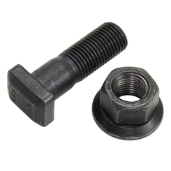 PARAFUSO ROSCA GROSSA COM PORCA DA RODA A DISCO DIANTEIRA DO SCANIA DE 22X71MM - PARA06F