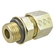 CONEXÃO RETA MACHO DE COMPRESSÃO DE METAL DE 12MM X 16MM E ROSCA 1,5MM COM ANILHA (005 UN.) - CONE132