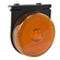 LANTERNA LATERAL AMARELA FLEXÍVEL DE LED COM SUPORTE PARA CONECTOR DE 2 VIAS - LANT08M-AM-LED