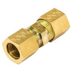 UNIÃO DE COMPRESSÃO RETA COM ANILHA E SEM INSERT DE METAL DE 1/2" - CONE03C