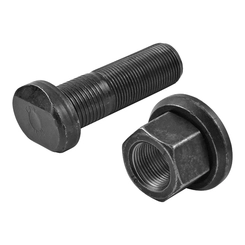 PARAFUSO ROSCA FINA COM PORCA DA RODA A DISCO DE AÇO DIANTEIRA DO MERCEDES BENZ DE 22X68MM - PARA207