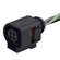 CONECTOR ELÉTRICO FÊMEA SELADO  DE 4 VIAS DO FAROL AUXILIAR DO VOLVO - CONE65C