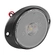 LANTERNA CRISTAL DO PEITO DAS CARRETAS DE LED COM SUPORTE E FIO DE 2 VIAS - LANT84-CR-LED