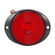 LANTERNA VERMELHA DO PEITO DAS CARRETAS DE LED COM SUPORTE E FIO DE 2 VIAS - LANT84-VM-LED