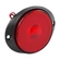 LANTERNA VERMELHA DO PEITO DAS CARRETAS DE LED COM SUPORTE E FIO DE 2 VIAS - LANT84-VM-LED