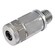 CONEXÃO RETA MACHO E INSTANTÂNEA DE METAL PARA TUBO DE 08MM E ROSCA M12 - CONE118