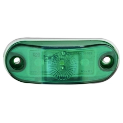 LANTERNA VERDE DELIMITADORA DE LED COM FIO DE 2 VIAS - LANT85-VD