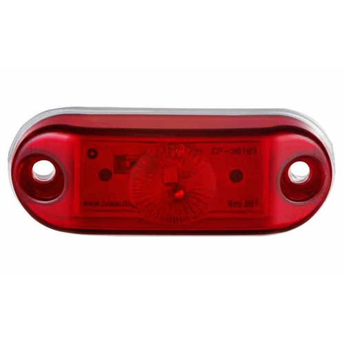 LANTERNA VERMELHA DELIMITADORA DE LED COM FIO DE 2 VIAS - LANT85-VM
