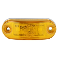 LANTERNA AMARELA DELIMITADORA DE LED COM FIO - LANT85-AM