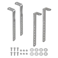 KIT DO SUPORTE DE FIXAÇÃO DA CAIXA DE FERRAMENTA PLÁSTICA COM FIXAÇÃO NA CARROCERIA - KITS149