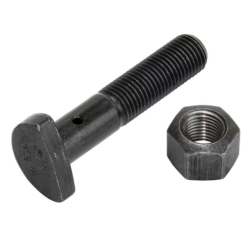 PARAFUSO ROSCA GROSSA COM PORCA DA RODA RAIADA DE 18X85MM (010 UN.) - PARA01A