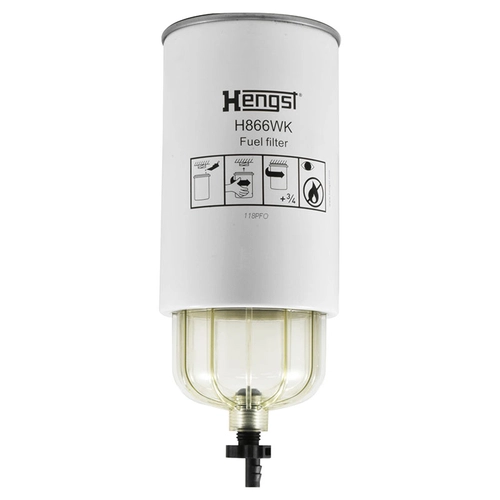 FILTRO SEPARADOR DE ÁGUA DO COMBUSTÍVEL COM COPO ACOPLADO DO VOLVO E SCANIA - H866WK-I