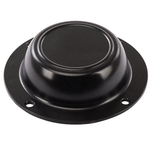 TAMPA DE CUBO PEQUENA DA CARRETA RANDON COM 4 FUROS PRETO - TAMP51B-PR