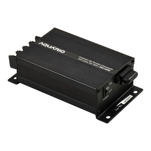 CONVERSOR E INVERSOR ESTÁTICO SEMICONDUTOR DE TENSAO DC E DC CHAVEADO DE 24V PARA 12V DE 30A - CONV01-I