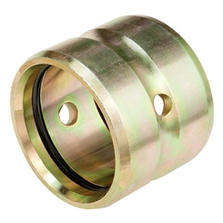 BUCHA DE METAL COM ANEL DE VEDAÇÃO DO EIXO "S" DO SISTEMA TUBELESS DA CARRETA RANDON COM 50,9X41,6X40MM - BUCH101B
