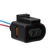 CONECTOR ELÉTRICO DE 2 VIAS DA LANTERNA DO TAPA SOL DO SCANIA E DO VOLVO E DO PISCA DO VOLVO (006 UN.) - CONE57A