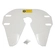 PROTETOR DE QUINTA RODA MODELO JSK37C DA JOST COM KIT DE FIXAÇÃO DE FURAÇÃO FABBOF BRANCO - PROT20F-BR