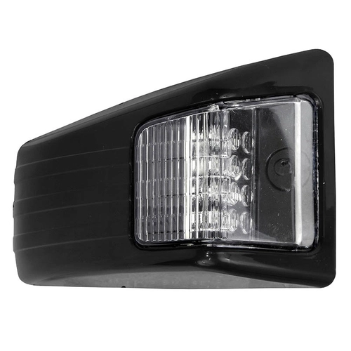 LANTERNA DE PISCA DIANTEIRA COM LENTE DE CRISTAL LED ÂMBAR E CONECTOR DE 2 VIAS DO VOLVO LADO ESQUERDO - LANT35-E