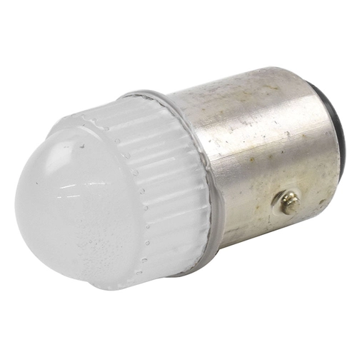 LÂMPADA DE 24V MODELO 13499 / 1034 COM 03 LEDS BRANCO E BULBO DE 02 POLOS (010 UN.) - LAMP03G-LED-I