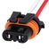 CONECTOR ELÉTRICO DE 2 VIAS PARA FARÓIS PRINCIPAIS DO MERCEDES BENZ (010 UN.) - CONE161B