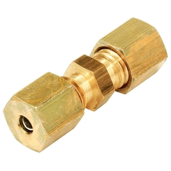 UNIÃO DE COMPRESSÃO RETA COM ANILHA E SEM INSERT DE METAL DE 4MM - CONE58C