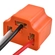 SOQUETE DE CERÂMICA PARA LÂMPADA DE MODELO H4 COM FIO DE 1.5MM² (005 UN.) - SOQU02B