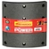 LONA DE FREIO PRIMEIRA MEDIDA DIANTEIRA E TRASEIRA DO SCANIA E TRASEIRA DAS CARRETAS DE 203X195MM TRUCK POWER - TH/67X-TPOWER
